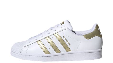 adidas superstart wit goud|Adidas originals superstars.